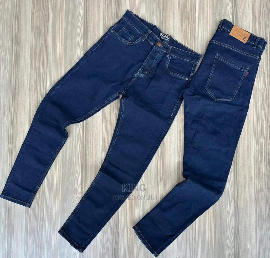 Plain Denim Non Fading Jeans