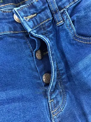 Plain Denim Non Fading Jeans