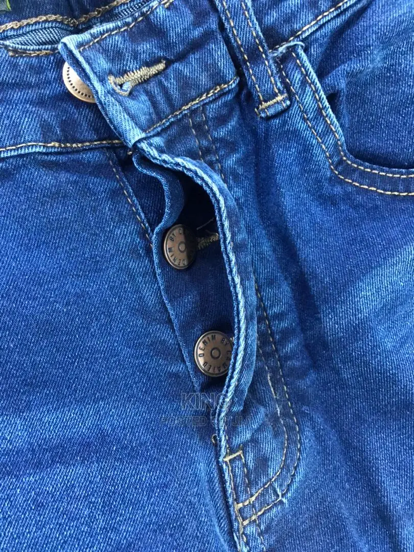 Plain Denim Non Fading Jeans