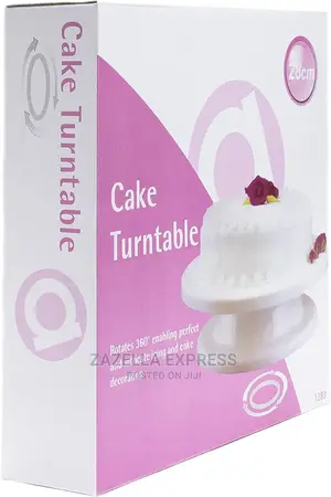 Cake Decorating 360 Degree Rotating Tray for Cake Decorating