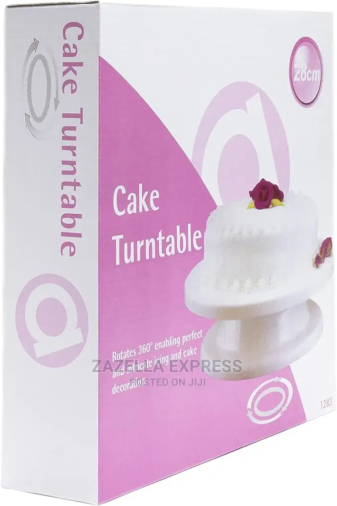 Cake Decorating 360 Degree Rotating Tray for Cake Decorating