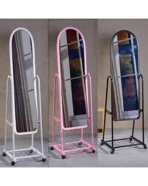 Modern Dressing Mirror With Wheels