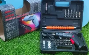 Tuoye 47pcs Screwdriver Tool || 4.8v || 1300mah || Cordless.