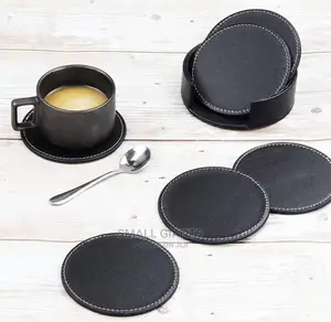 Drink Coasters Round Cup Mats for Home and Kitchen