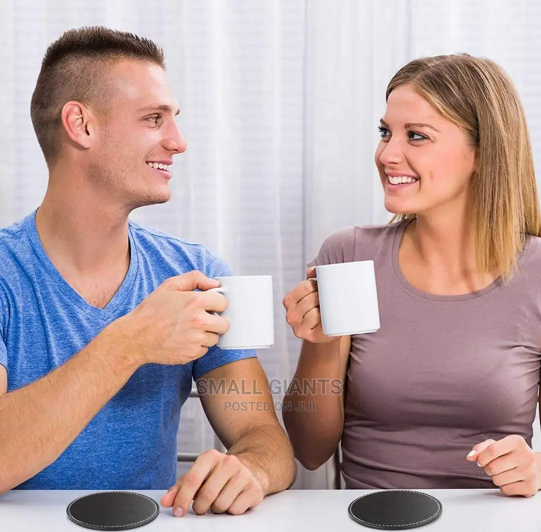Drink Coasters Round Cup Mats for Home and Kitchen