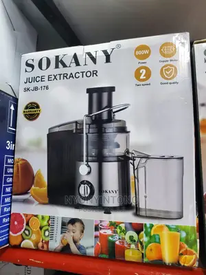Sokany Juice Extractor With 1year Warranty