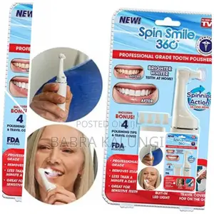 Spark Innovators Spin Smile 360 Professional Tooth Polisher