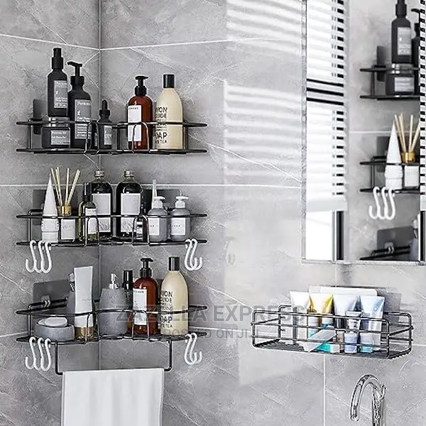Shower Caddy Bathroom Shelves, Bathroom Kitchen No Punching