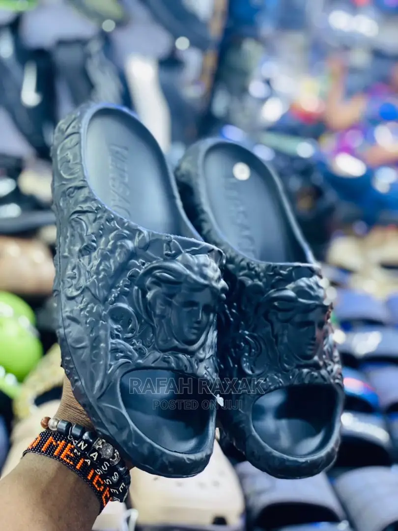 Original Versace Push in Rubber Sandals