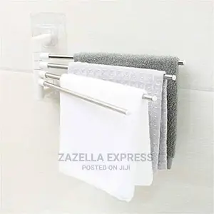 Stainless Steel 4 Bar Towel Rack for Bathroom Towel Holder