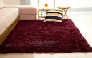 Red in Color Center Carpet