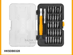 INGCO 32pcs Precision Screwdriver Set for iPhone,Laptop,PC