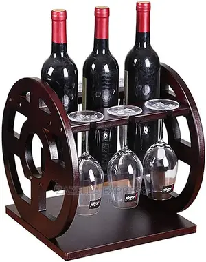Wine Rack Solid Wood Wine Bottle Holder