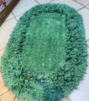 Green Door Mat