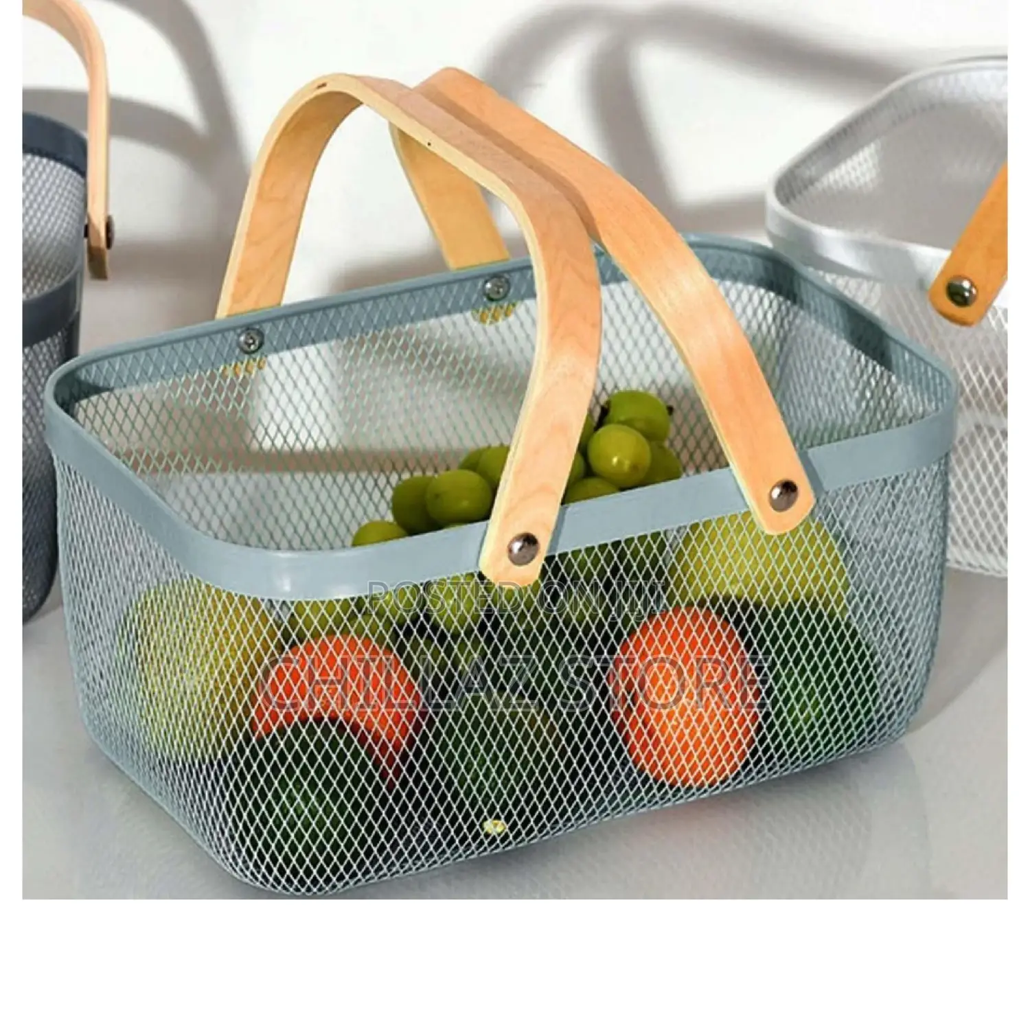 Home Fruit Merchandise Kitchen Storage Basket.