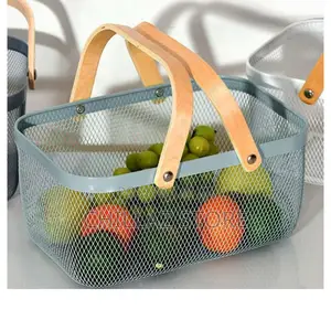 Home Fruit Merchandise Kitchen Storage Basket.