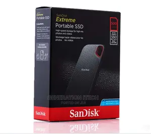 Sandisk 500GB Extreme Portable SSD - Up To 1050mb/S