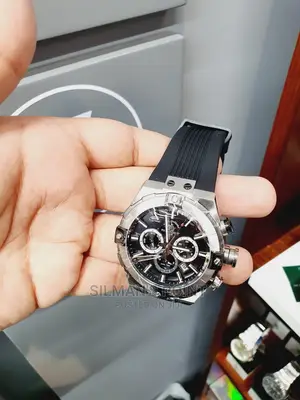 Santa Barbra Polo Watch Rubber Black