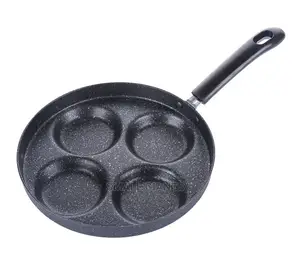 Circular 4 Dimples Non-Stick Frying Pan