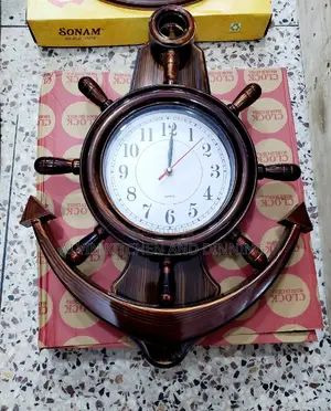 Wall Clock Ship Ancho