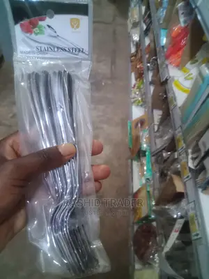 Stainless Steel Forks, Spoon 1/2 Dozen