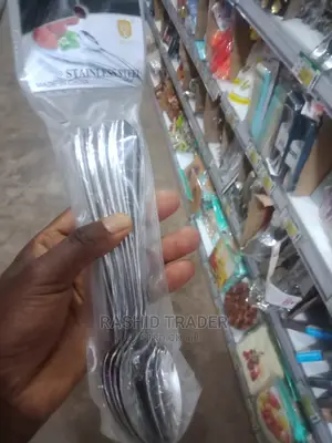 Stainless Steel Forks, Spoon 1/2 Dozen