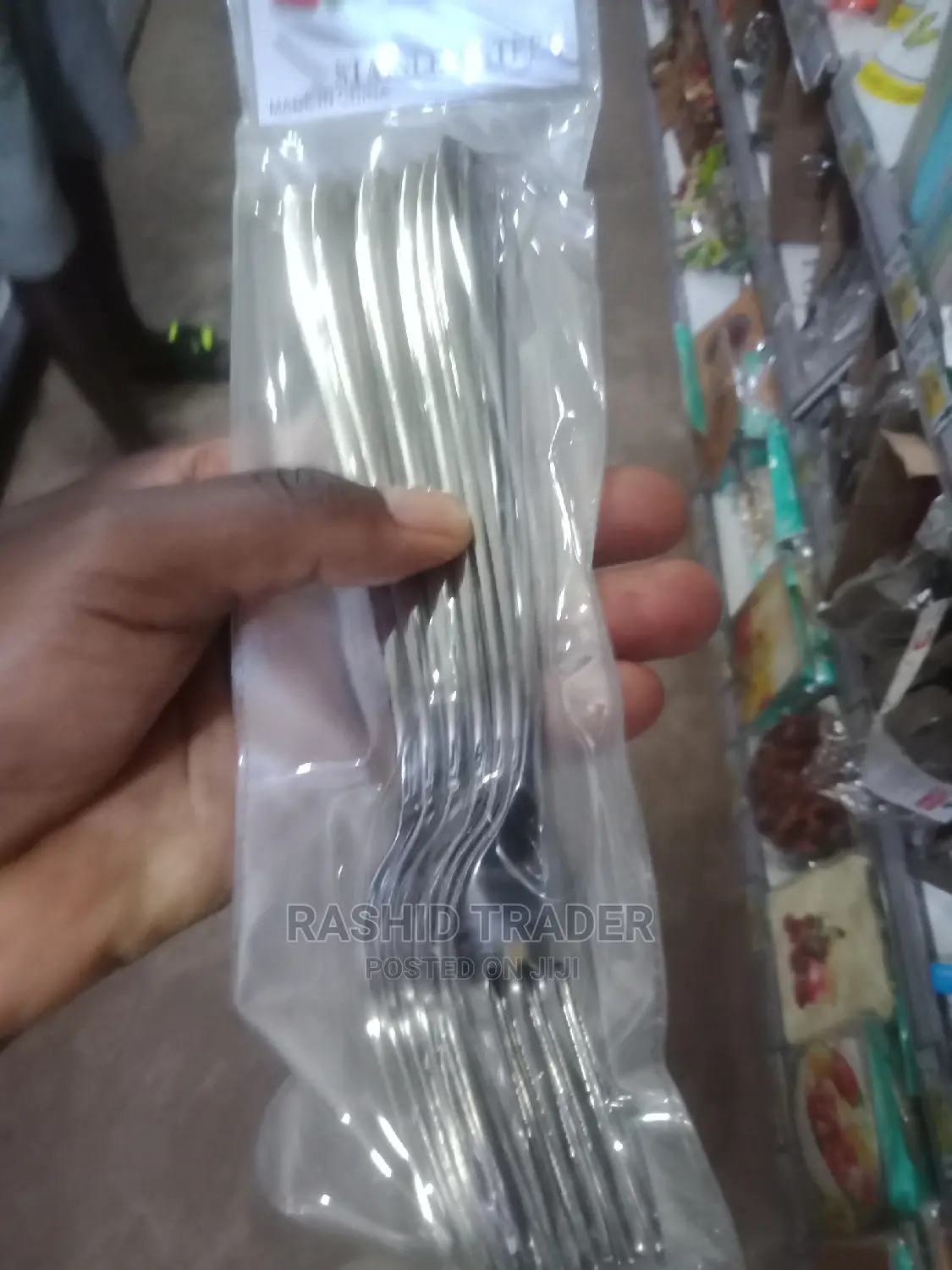Stainless Steel Forks, Spoon 1/2 Dozen