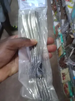 Stainless Steel Forks, Spoon 1/2 Dozen