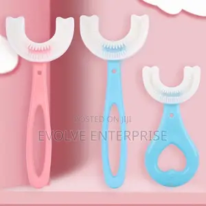 Children Toothbrush Kids 360 Degree U-shaped Toothbrush