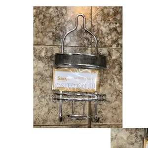 Stainless Bathroom Shower Caddy.