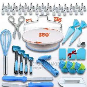 136pcs Cake Decorating Set