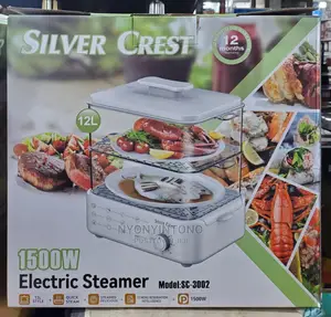 12 Litres Silver Crest Food Steamer