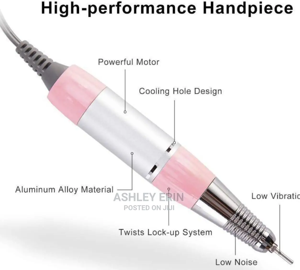 Professional Electric Nail Drill Handpiece/Pen Handle