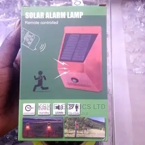 Solar Alarm Lamp