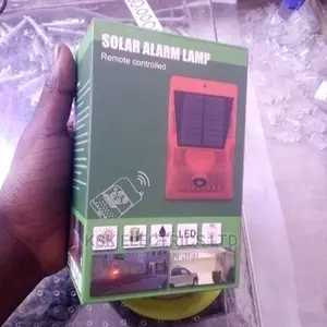 Solar Alarm Lamp