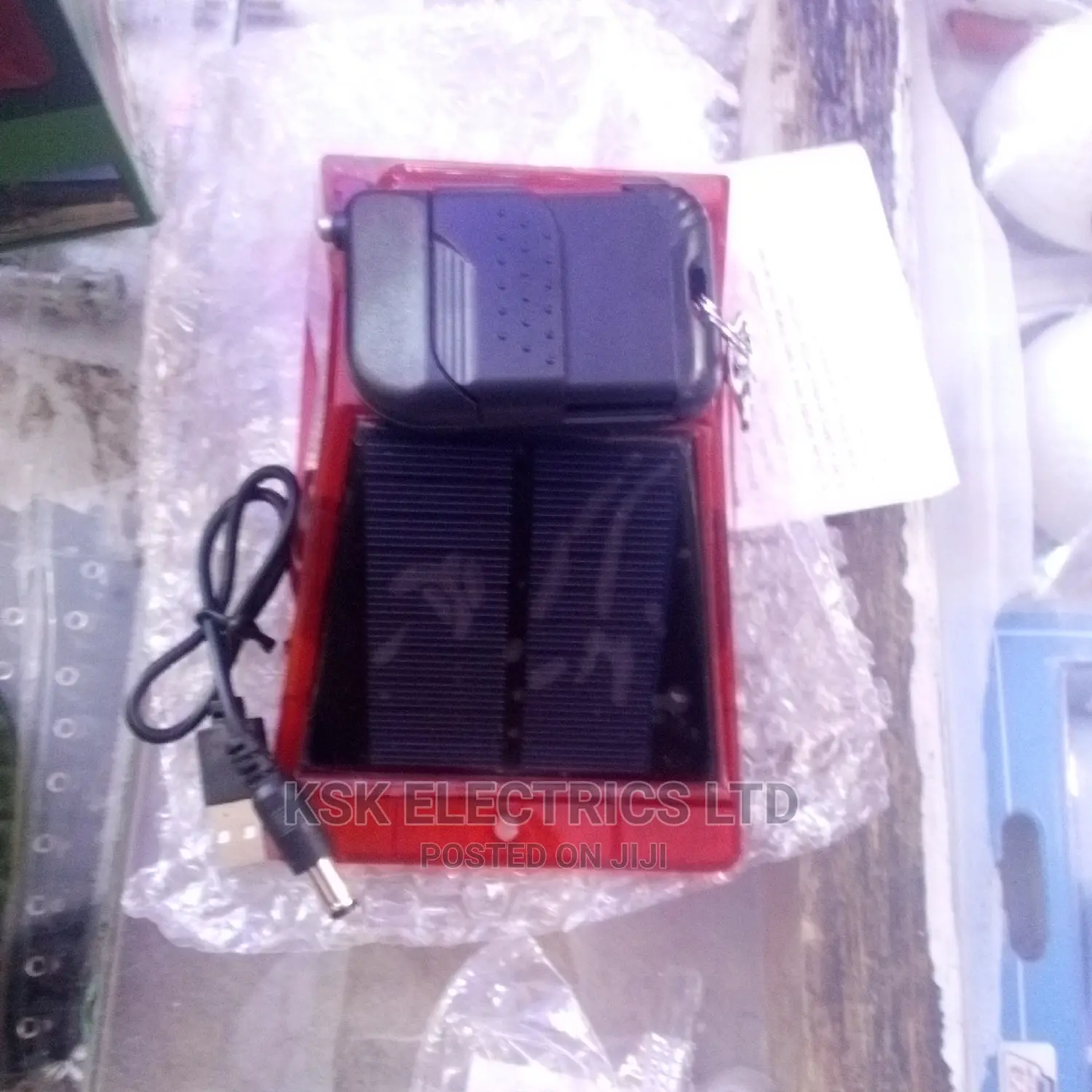 Solar Alarm Lamp