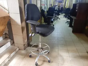 Counter Office Chair, Fabric