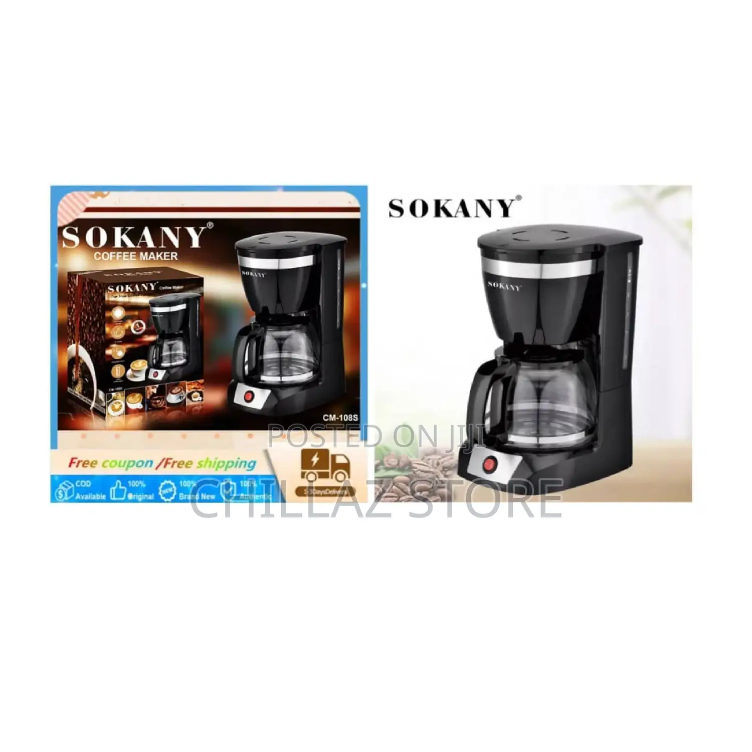 Sokany Coffee Maker.