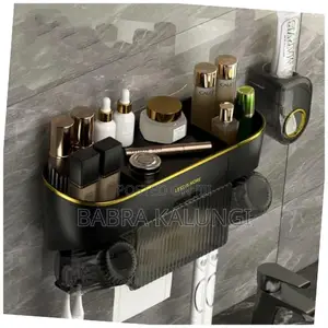 Wall Mounted Toothbrush Holder for Bathrooms