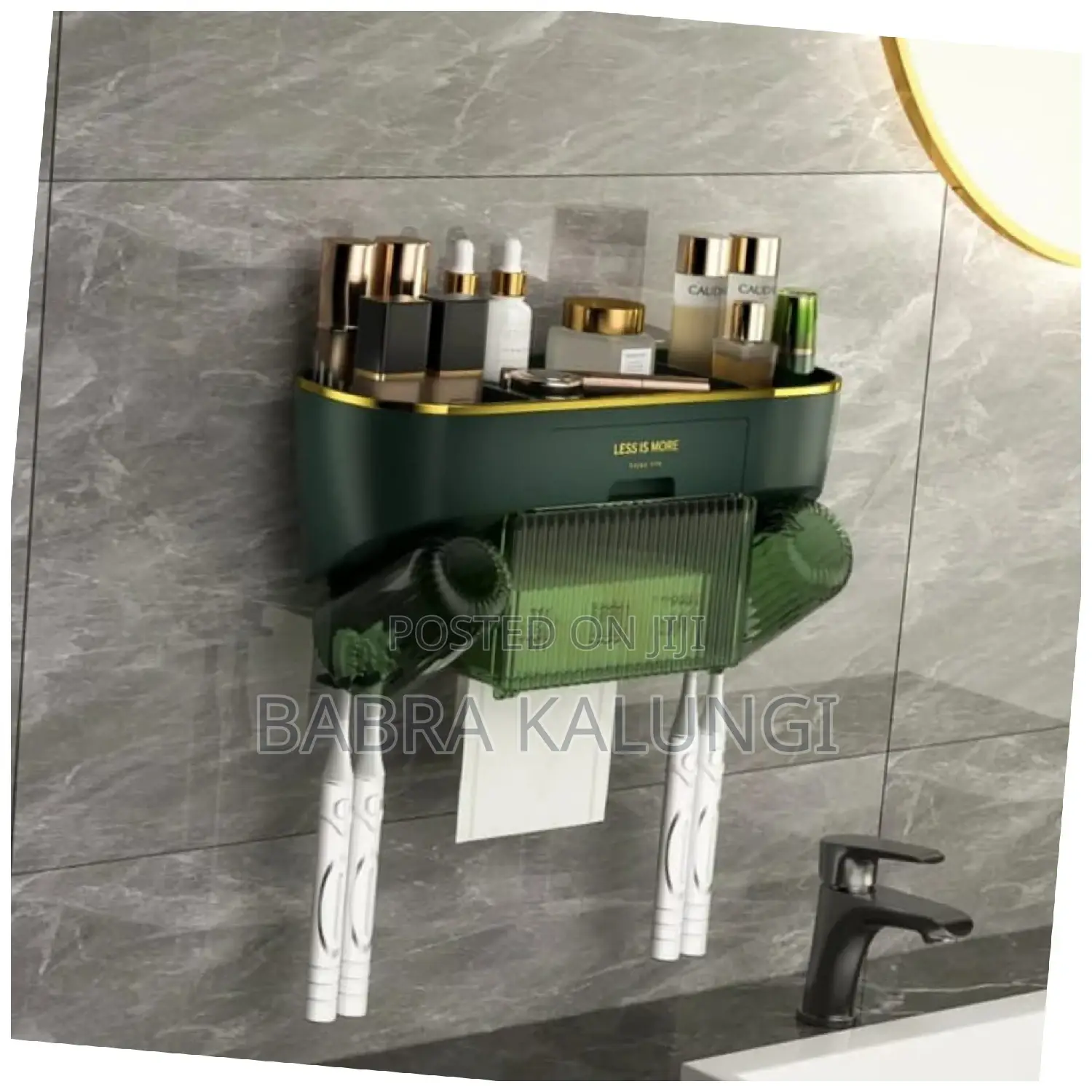 Wall Mounted Toothbrush Holder
