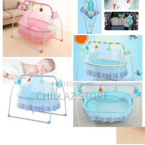 Electric Auto Music Swing Baby Crib.