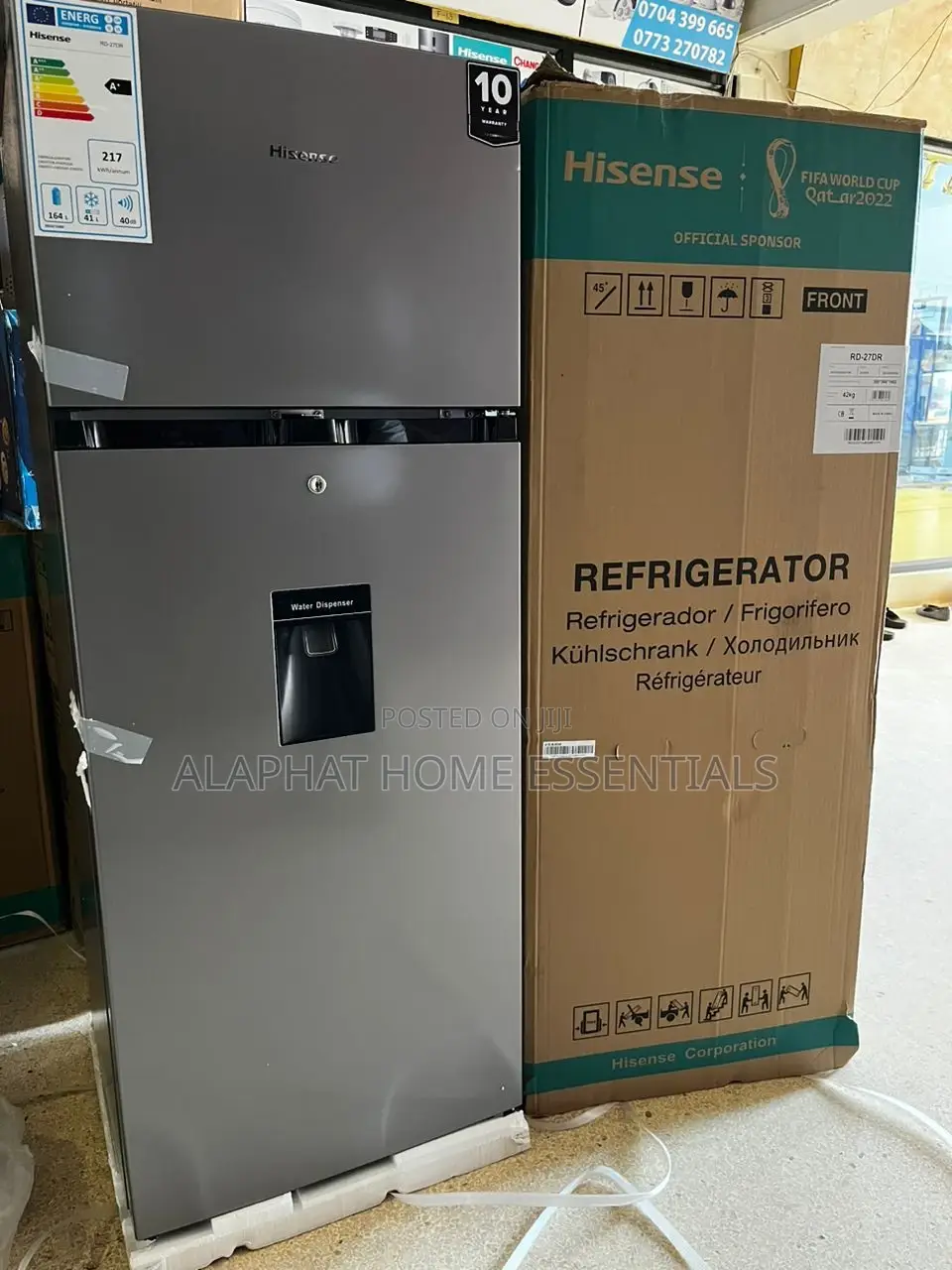 Hisense 270 Litres Fridge