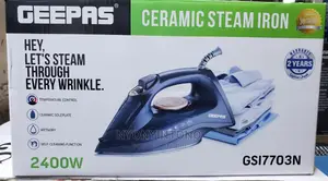 Geepas Ceramic Steam Iron With 2years Warranty