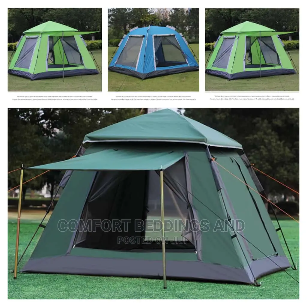 Heavy Duty Double Layer Camping Tent 4 People