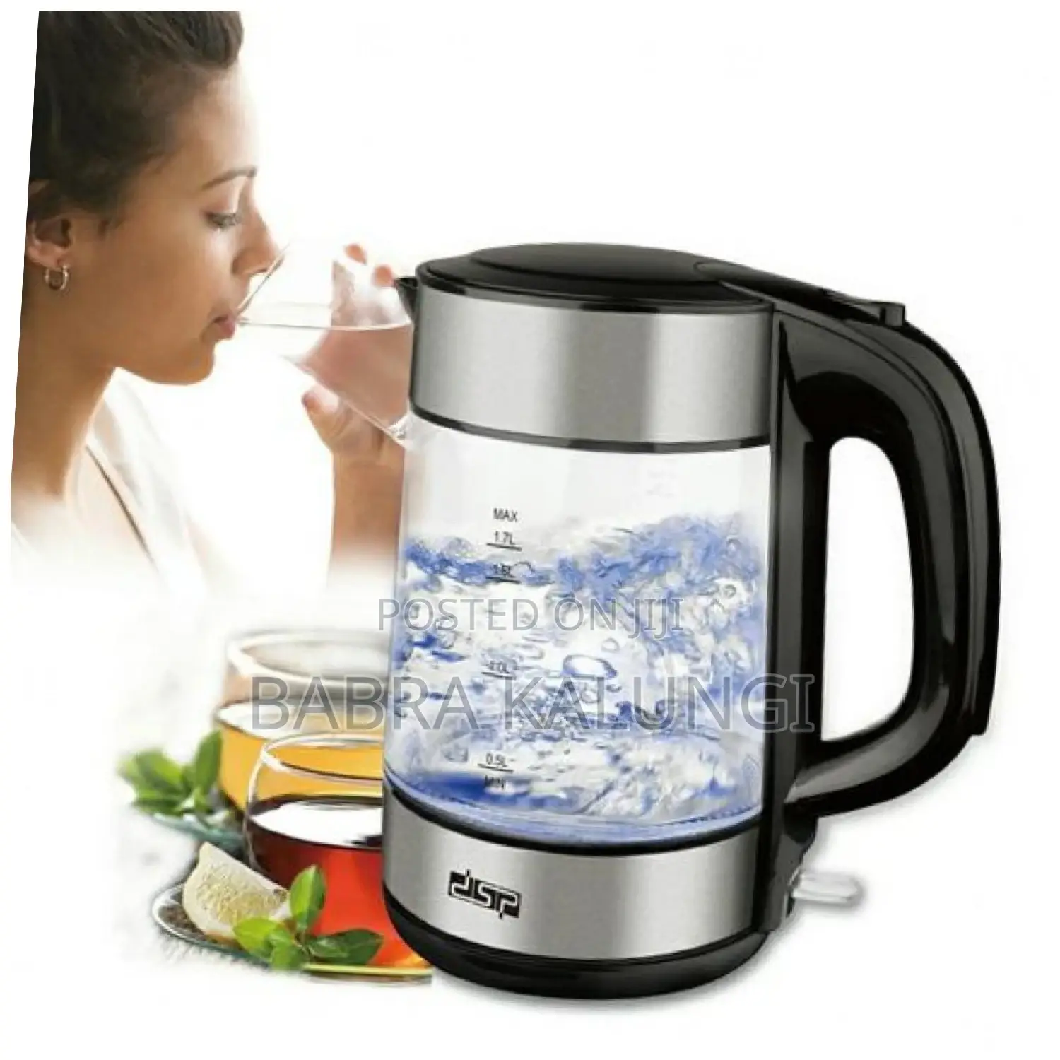 DSP Electric Glass Kettle