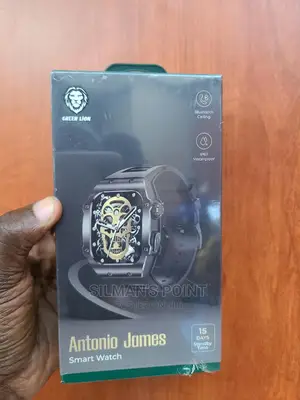 Green Lion Antonio James Smart Watch Black