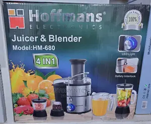 4 in 1 Glass Hoffmans Juicer and Blender
