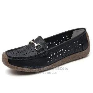 Women Loafers Chic Comfortable PU Leather Breathable Flats