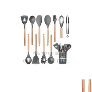 12pcs Silicone Cooking Utensils.