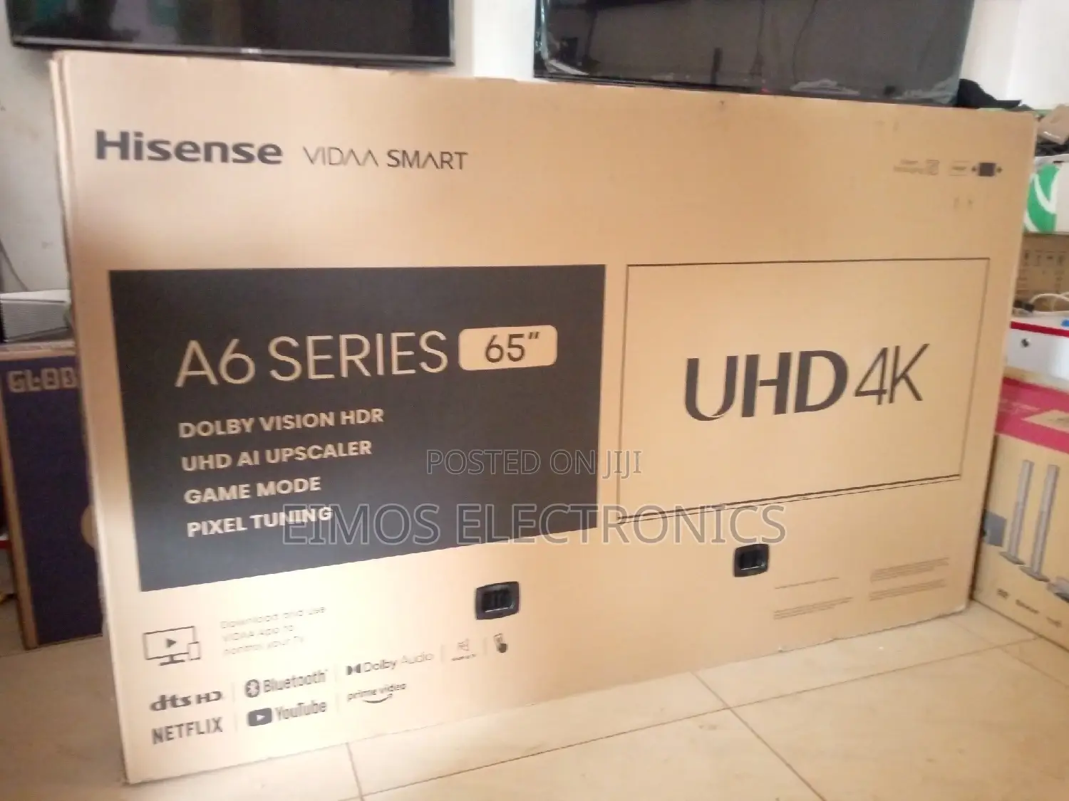 65 Inches Hisense Smart Uhd Smart TVS